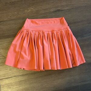 Aerie Vibrant Orange A-Line Skirt